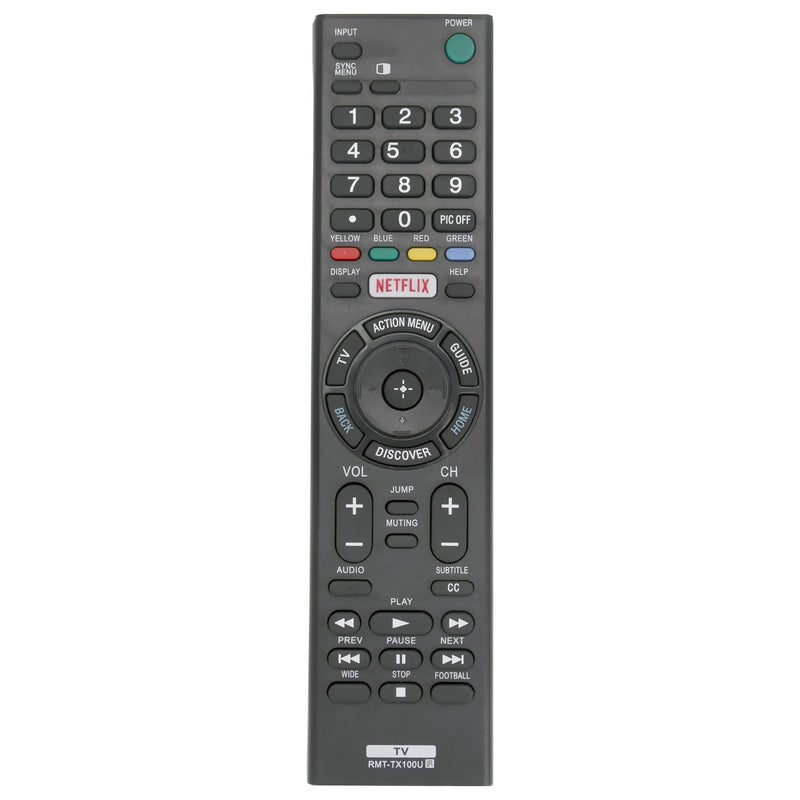 ZdalaMit RMT-TX100U Replacement Remote Applicable for Sony TV XBR-65X810C XBR-55X810C XBR-75X910C XBR-65X900C XBR-55X900C KDL-55W800C KDL-50w800C XBR-49X800C XBR-65X810C XBR-55X810C KDL-55W850C KDL-50W850C - Image 2